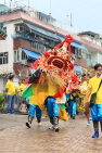 HONG KONG, Cheung Chau island, Tin Hau Festival parades, dragon dance, HK1587JPL