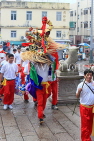HONG KONG, Cheung Chau island, Tin Hau Festival parades, dragon dance, HK1595JPL