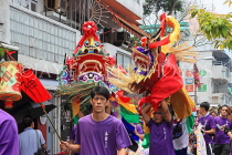 HONG KONG, Cheung Chau island, Tin Hau Festival parades, dragon dance, HK1605JPL