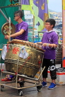 HONG KONG, Cheung Chau island, Tin Hau Festival parades, drum beating, HK1612JPL