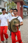 HONG KONG, Cheung Chau island, Tin Hau Festival parades, musicians, HK1598JPL