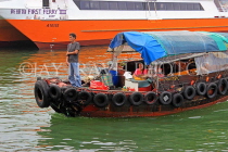 HONG KONG, Cheung Chau island, harbour, sampan ferry, HK1558JPL