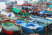 HONG KONG, Cheung Chau island, harbour and boats, HK1464JPL