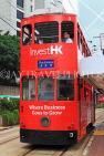 HONG KONG, Hong Kong Island, Admiralty, Queensway Road, Tram, HK1355JPL