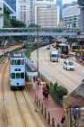 HONG KONG, Hong Kong Island, Admiralty, Queensway Road, Trams, HK1352JPL