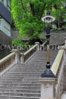 HONG KONG, Hong Kong Island, Central, Duddell Street Steps, and Gas Lamps, HK2134JPL