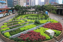 HONG KONG, Hong Kong Island, Connaught Road Central, garden islands, HK2074JPL
