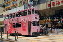 HONG KONG, Hong Kong Island, Des Voeux Road, Tram, HK1745JPL