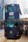HONG KONG, Hong Kong Island, Des Voeux Road, Tram, HK989JPL