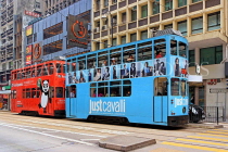 HONG KONG, Hong Kong Island, Des Voeux Road, Trams, HK1915JPL