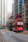 HONG KONG, Hong Kong Island, Des Voeux Road, Trams, HK994JPL