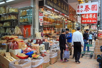 HONG KONG, Hong Kong Island, Des Voeux Road, dried seafood street, markets, shops, HK1924JPL