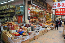 HONG KONG, Hong Kong Island, Des Voeux Road, dried seafood street, markets, shops, HK1925JPL
