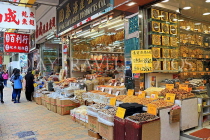 HONG KONG, Hong Kong Island, Des Voeux Road, dried seafood street, markets, shops, HK1926JPL