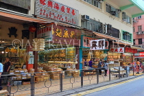 HONG KONG, Hong Kong Island, Des Voeux Road, dried seafood street, markets, shops, HK2045JPL
