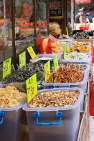 HONG KONG, Hong Kong Island, Des Voeux Road, dried seafood street, shop display, HK2438JPL