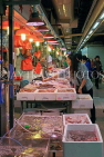 HONG KONG, Hong Kong Island, Sheung Wan Market, wet market, seafood stalls, HK1999JPL