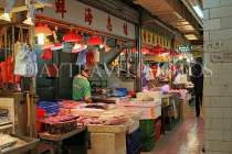 HONG KONG, Hong Kong Island, Sheung Wan Market, wet market, seafood stalls, HK2000JPL
