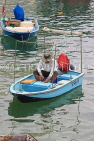 HONG KONG, Hong Kong Island, Stanley, fisherman in small boat, HK2271JPL