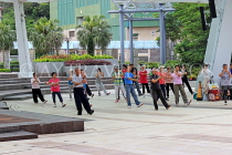 HONG KONG, Hong Kong Island, Stanley, people practising Tai Chi, HK2241JPL