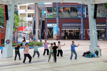 HONG KONG, Hong Kong Island, Stanley, people practising Tai Chi, HK2244JPL