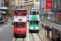HONG KONG, Hong Kong Island, Trams, HK2054JPL