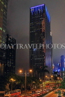 HONG KONG, Hong Kong Island, Wan Chai, China Resources Building, night, HK2084JPL