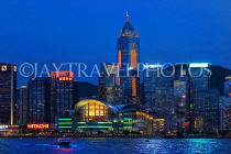 HONG KONG, Hong Kong Island, night skyline, HK1217JPL