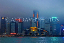 HONG KONG, Hong Kong Island, night skyline, HK1788JPL