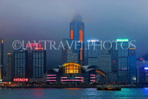 HONG KONG, Hong Kong Island, night skyline, HK1791JPL