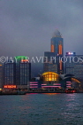 HONG KONG, Hong Kong Island, night skyline, HK1793JPL
