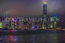 HONG KONG, Hong Kong Island, night skyline, HK1798JPL