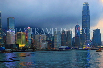 HONG KONG, Hong Kong Island, night skyline, HK2127JPL