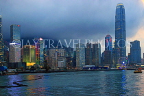 HONG KONG, Hong Kong Island, night skyline, HK2127JPL
