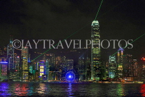 HONG KONG, Hong Kong Island, night skyline, HK928JPL