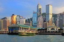 HONG KONG, Hong Kong Island, skyline, Maritime Museum and Star Ferry, HK1250JPL