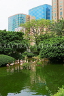 HONG KONG, Kowloon, Kowloon Park, Bird Lake, Pink Flamingos, HK1709JPL