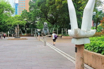 HONG KONG, Kowloon, Kowloon Park, Sculpture Walk, HK17730JPL
