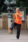 HONG KONG, Kowloon, Kowloon Park, man practicing Tai Chi, HK1685JPL