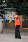 HONG KONG, Kowloon, Kowloon Park, man practicing Tai Chi, HK1687JPL