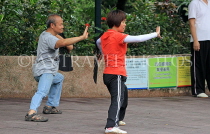 HONG KONG, Kowloon, Kowloon Park, people practicing Tai Chi, HK1696JPL