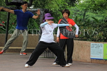 HONG KONG, Kowloon, Kowloon Park, people practicing Tai Chi, HK1698JPL