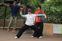 HONG KONG, Kowloon, Kowloon Park, people practicing Tai Chi, HK1699JPL