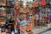 HONG KONG, Kowloon, Mong Kok, Yuen Po Street Bird Garden, cages for sale, HK932JPL