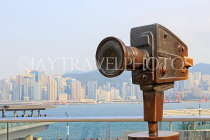 HONG KONG, Kowloon, Tsim Sha Tsui Promenade, Avenue of Stars, camera sculpture, HK2452JPL
