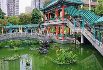 HONG KONG, Kowloon, Wong Tai Sin Temple, Good Wish Garden, HK1081JPL