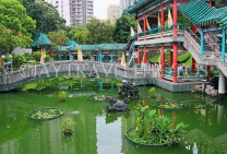 HONG KONG, Kowloon, Wong Tai Sin Temple, Good Wish Garden, HK1084JPL