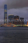 HONG KONG, Kowloon, night skyline and ICC building, HK2158JPL