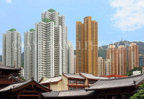 HONG KONG, Kowloon, residential apartment tower blocks, HK1283JPL