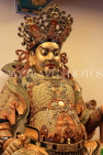 HONG KONG, Lantau Island, Po Lin Monastery, Hall of Bodhisattva Skanda, Heavenly King statues, HK853JPL